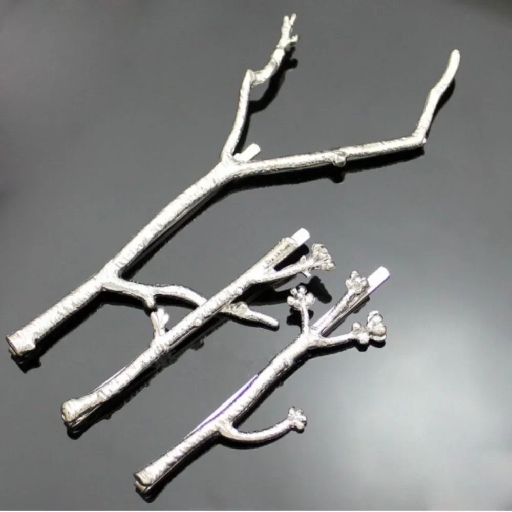 Anthropologie Little Twig Hair Pins Clips